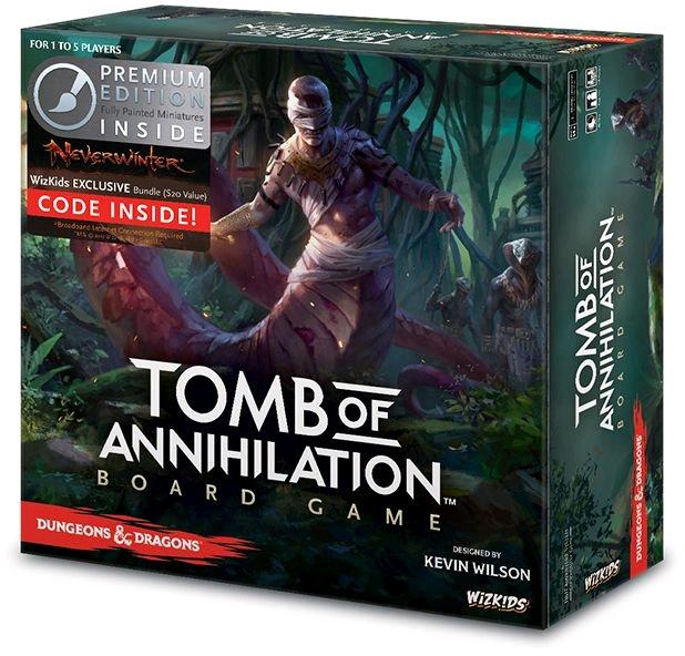 Dungeons & Dragons - Tomb of Annihilation Board Game Premium Edition | L.A. Mood Comics and Games