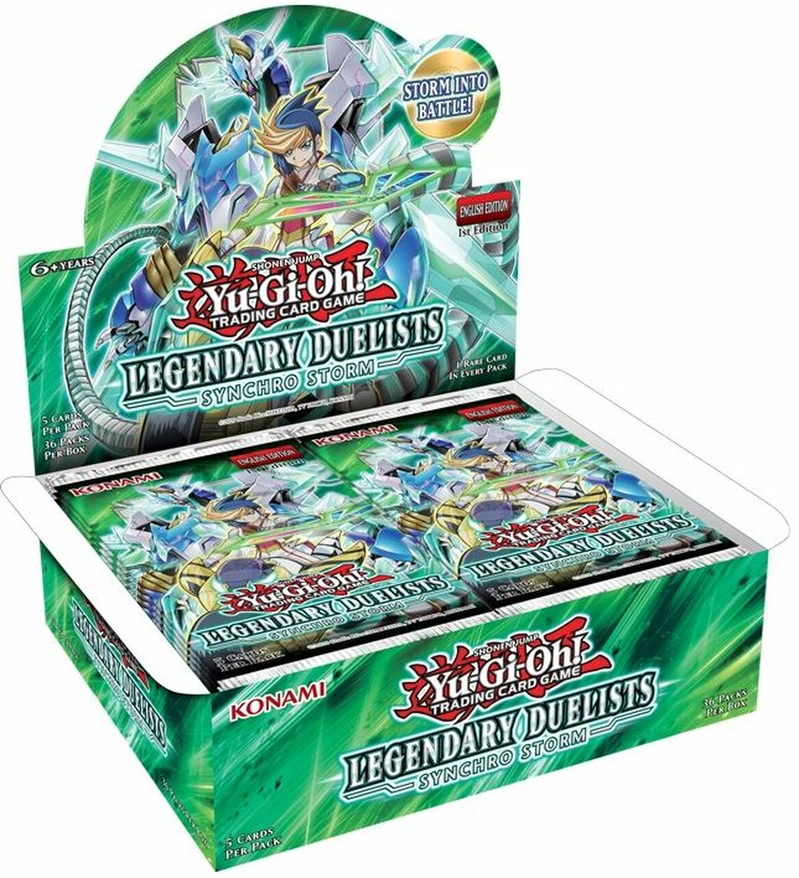 YGO LEGENDARY DUELISTS: SYNCHRO STORM BOOSTER BOX | L.A. Mood Comics and Games