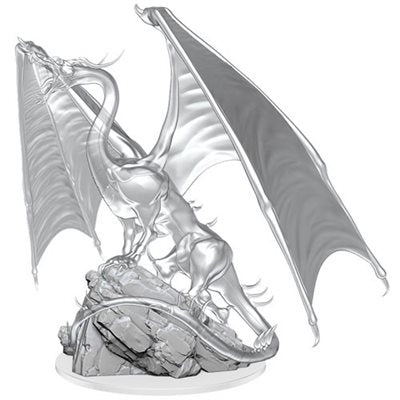 D&D Unpainted Miniatures: Wave 17 - Young Emerald Dragon | L.A. Mood Comics and Games
