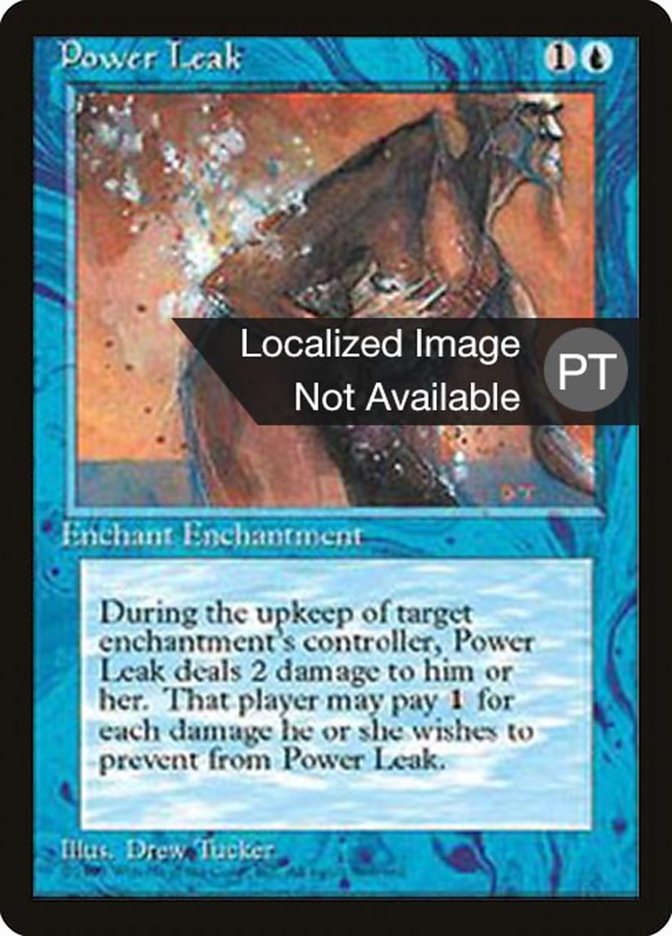 Power Leak [Fourth Edition (Foreign Black Border)] | L.A. Mood Comics and Games