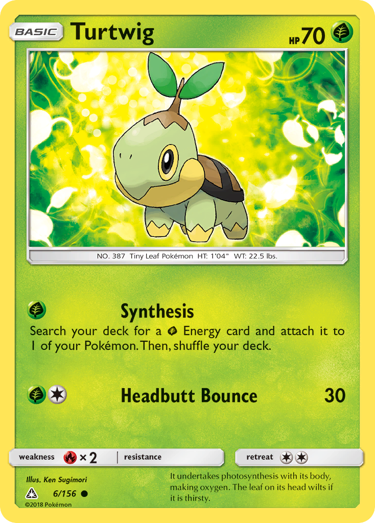 Turtwig (6/156) [Sun & Moon: Ultra Prism] | L.A. Mood Comics and Games