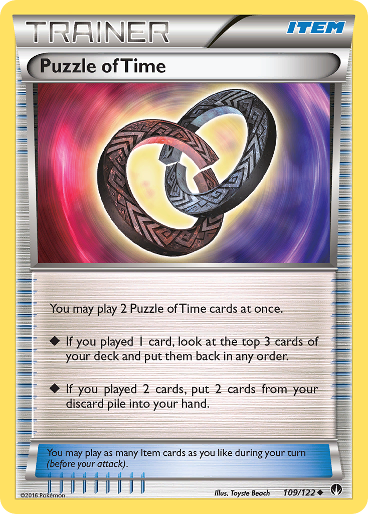 Puzzle of Time (109/122) [XY: BREAKpoint] | L.A. Mood Comics and Games