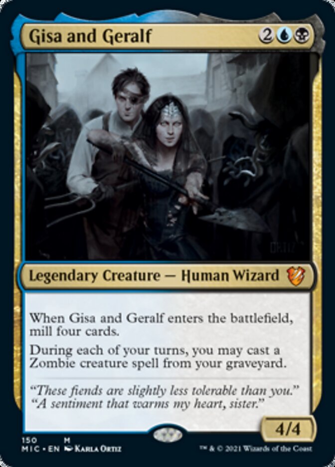 Gisa and Geralf [Innistrad: Midnight Hunt Commander] | L.A. Mood Comics and Games
