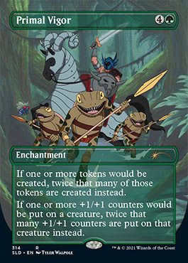 Primal Vigor (Borderless) [Secret Lair Drop Series] | L.A. Mood Comics and Games