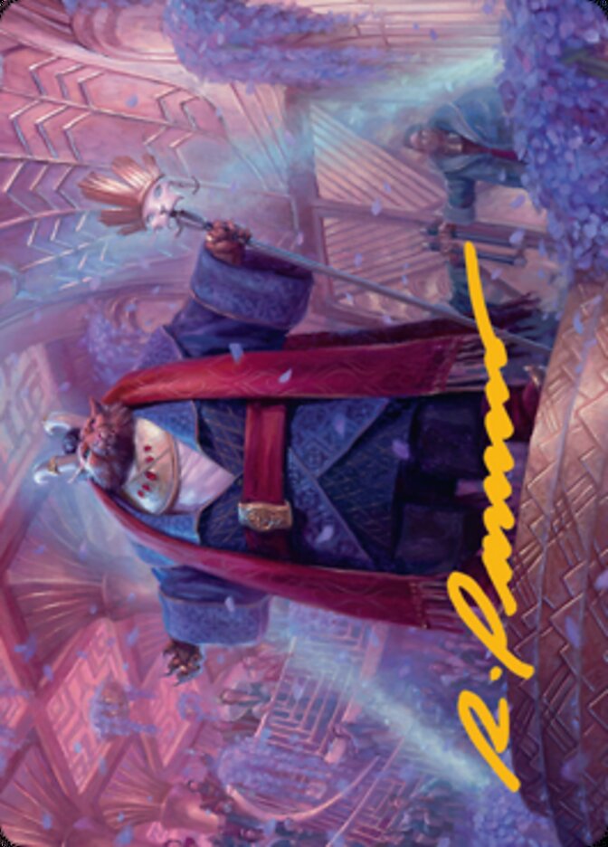 Jetmir, Nexus of Revels 1 Art Card (Gold-Stamped Signature) [Streets of New Capenna Art Series] | L.A. Mood Comics and Games