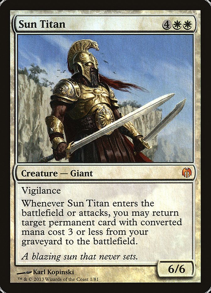 Sun Titan [Duel Decks: Heroes vs. Monsters] | L.A. Mood Comics and Games