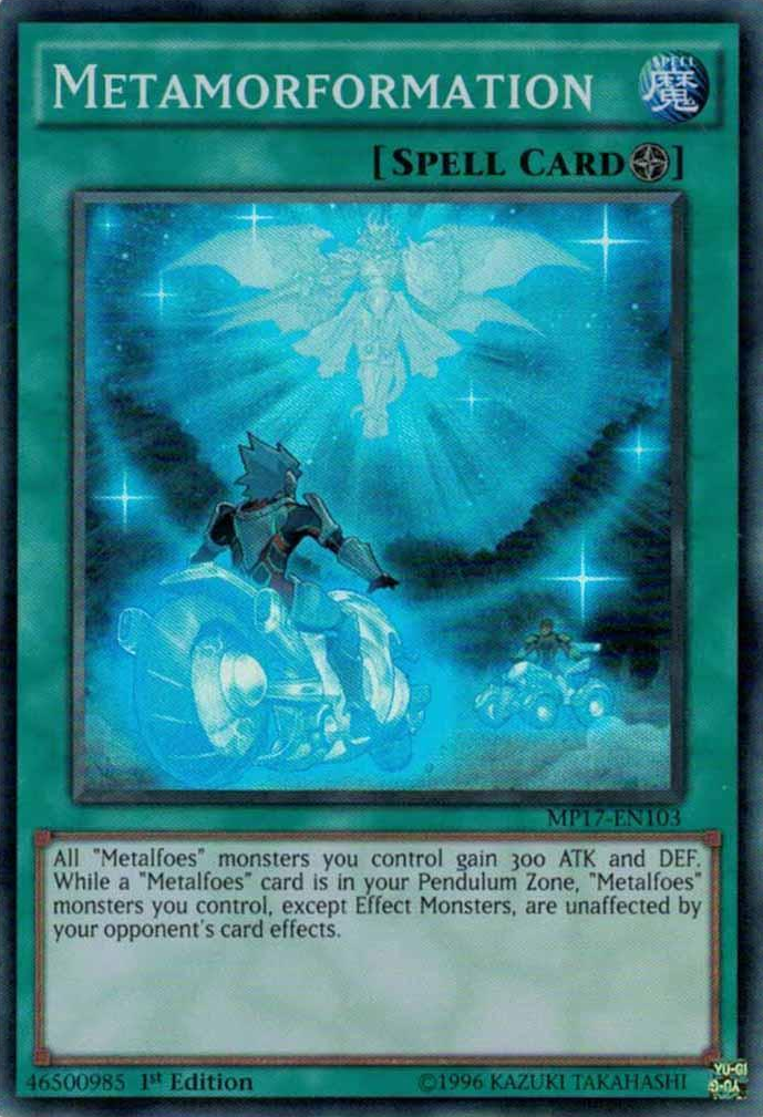 Metamorformation [MP17-EN103] Super Rare | L.A. Mood Comics and Games