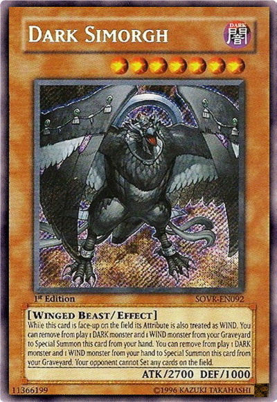 Dark Simorgh [SOVR-EN092] Secret Rare | L.A. Mood Comics and Games