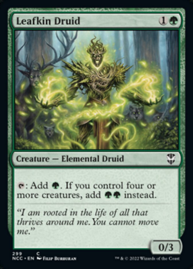 Leafkin Druid [Streets of New Capenna Commander] | L.A. Mood Comics and Games