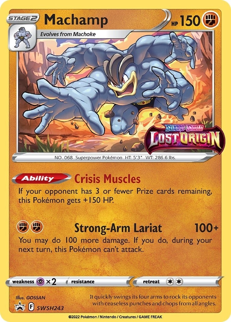 Machamp (SWSH243) [Sword & Shield: Black Star Promos] | L.A. Mood Comics and Games