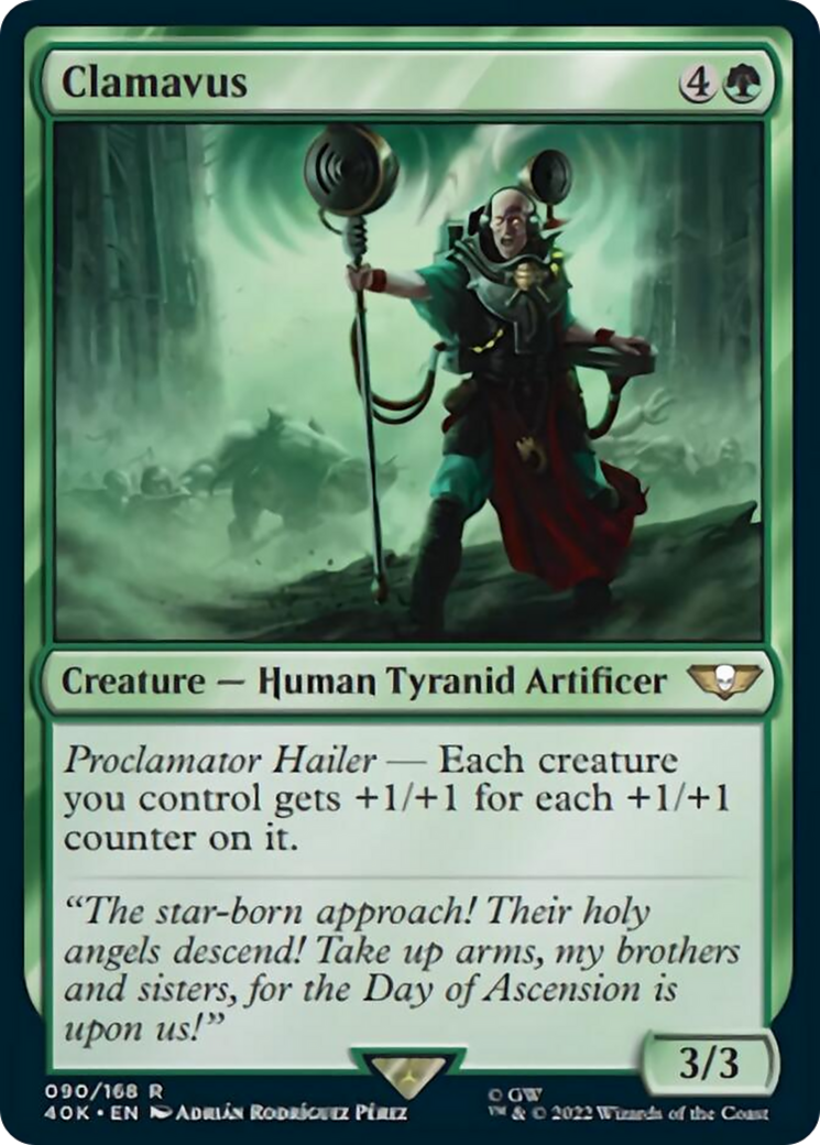 Clamavus (Surge Foil) [Warhammer 40,000] | L.A. Mood Comics and Games