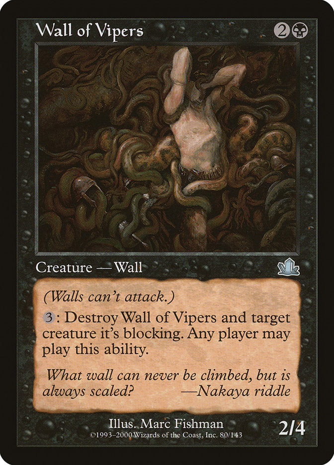 Wall of Vipers [Prophecy] | L.A. Mood Comics and Games