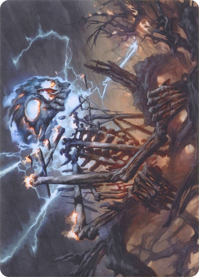 Lightning Skelemental // Lightning Skelemental [Modern Horizons Art Series] | L.A. Mood Comics and Games