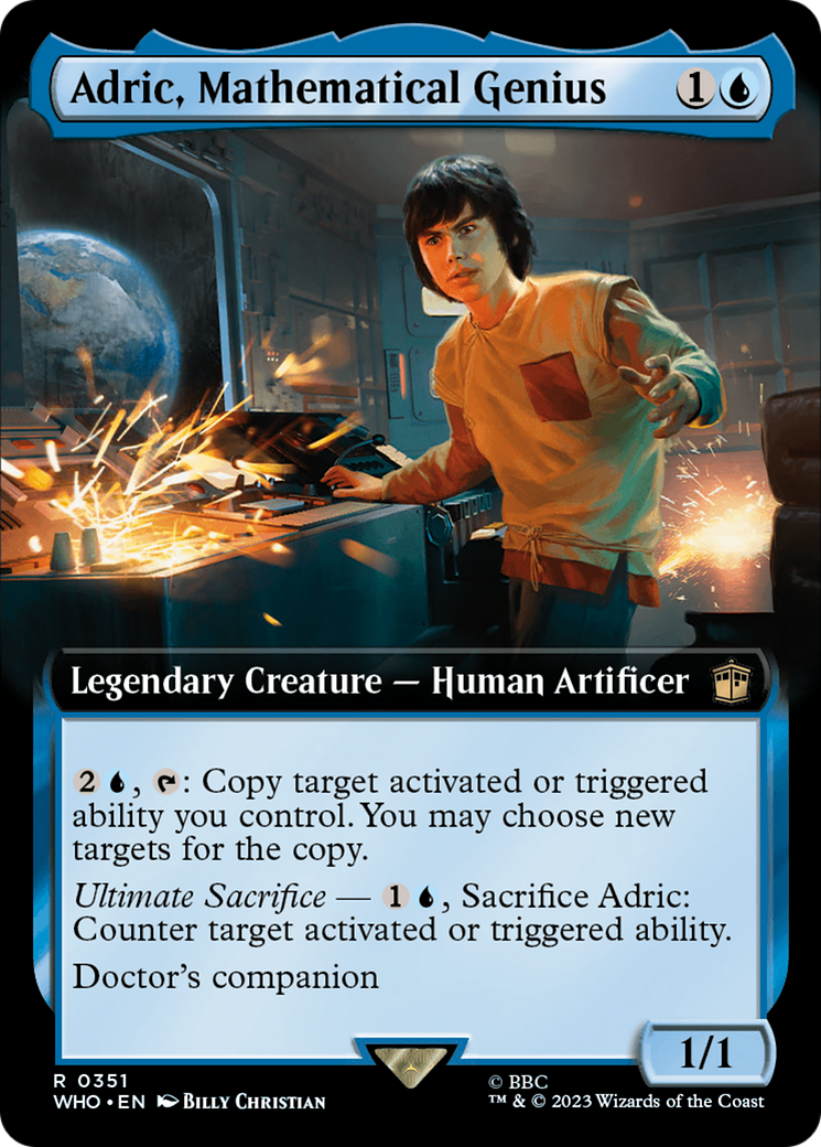 Adric, Mathematical Genius (Extended Art) [Doctor Who] | L.A. Mood Comics and Games