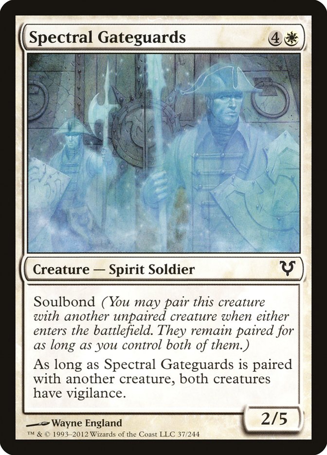 Spectral Gateguards [Avacyn Restored] | L.A. Mood Comics and Games
