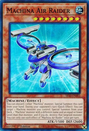 Machina Air Raider [SR10-EN002] Super Rare | L.A. Mood Comics and Games