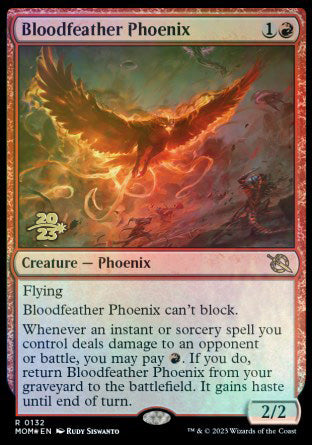 Bloodfeather Phoenix [March of the Machine Prerelease Promos] | L.A. Mood Comics and Games