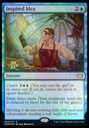 Inspired Idea [Innistrad: Crimson Vow Prerelease Promos] | L.A. Mood Comics and Games