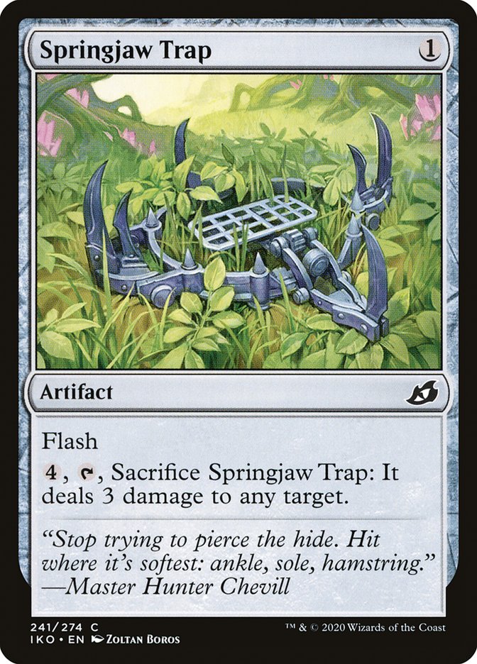 Springjaw Trap [Ikoria: Lair of Behemoths] | L.A. Mood Comics and Games