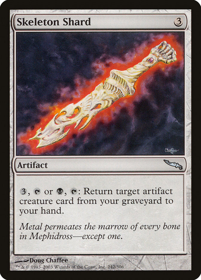 Skeleton Shard [Mirrodin] | L.A. Mood Comics and Games