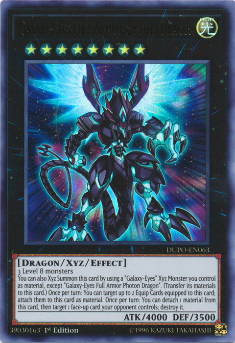 Galaxy-Eyes Full Armor Photon Dragon [DUPO-EN063] Ultra Rare | L.A. Mood Comics and Games