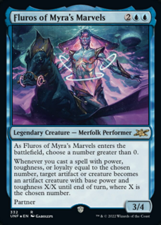 Fluros of Myra's Marvels (Galaxy Foil) [Unfinity] | L.A. Mood Comics and Games