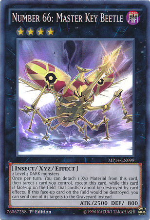 Number 66: Master Key Beetle [MP14-EN099] Super Rare | L.A. Mood Comics and Games