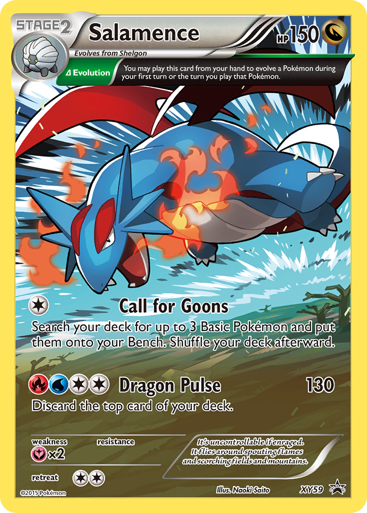 Salamence (XY59) [XY: Black Star Promos] | L.A. Mood Comics and Games