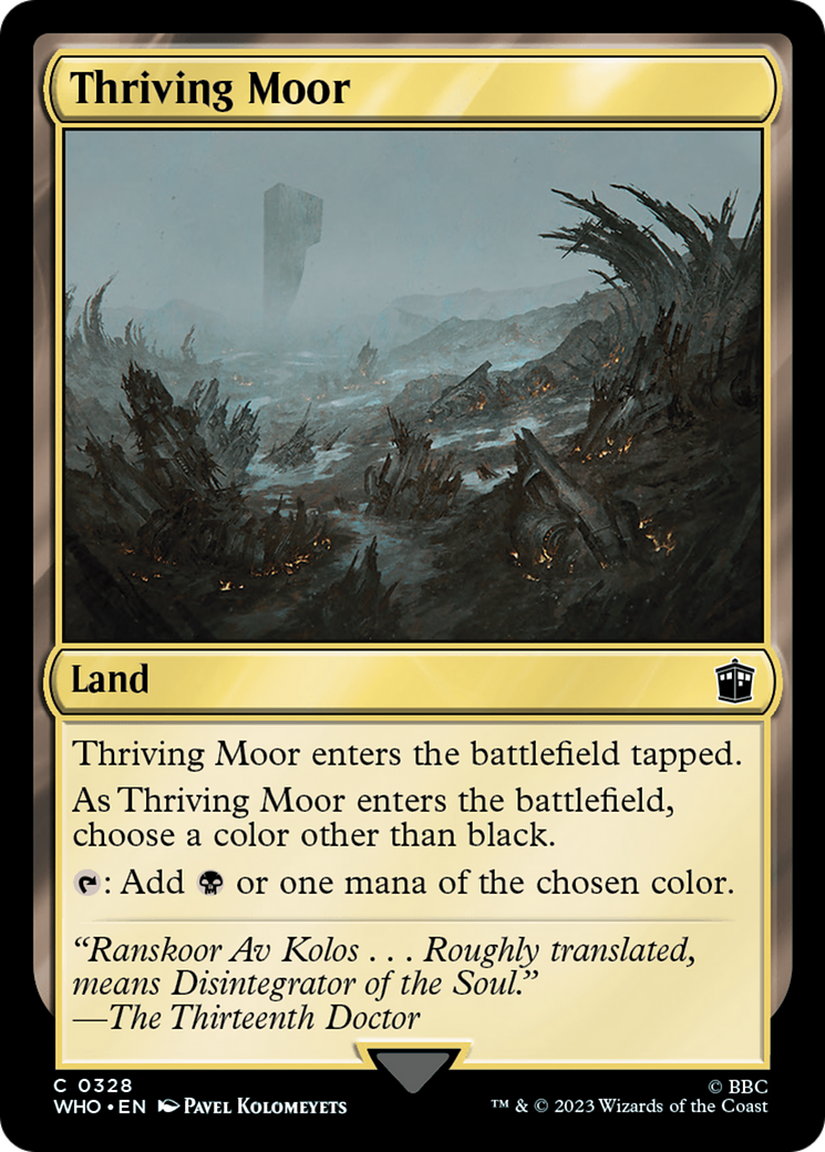 Thriving Moor [Doctor Who] | L.A. Mood Comics and Games