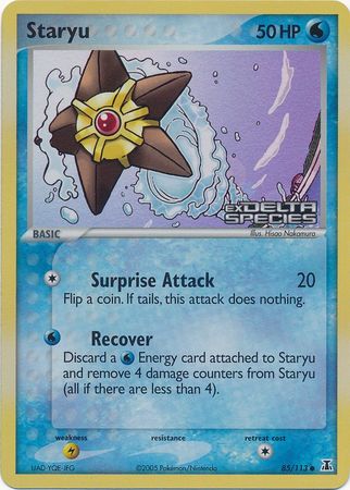 Staryu (85/113) (Stamped) [EX: Delta Species] | L.A. Mood Comics and Games