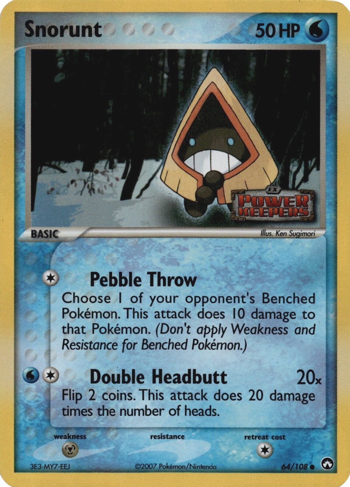 Snorunt (64/108) (Stamped) [EX: Power Keepers] | L.A. Mood Comics and Games