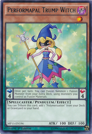 Performapal Trump Witch [MP15-EN196] Rare | L.A. Mood Comics and Games