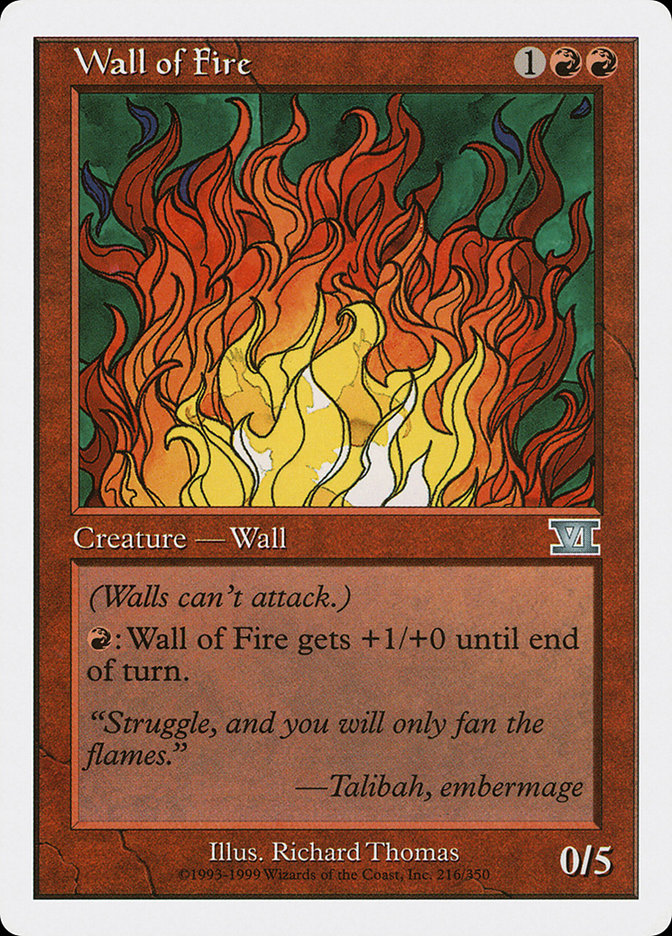 Wall of Fire [Classic Sixth Edition] | L.A. Mood Comics and Games