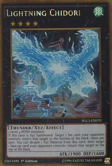 Lightning Chidori [PGL3-EN070] Gold Rare | L.A. Mood Comics and Games