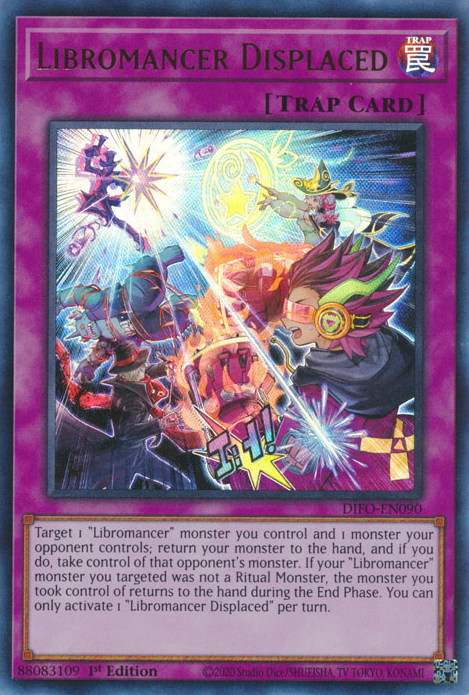Libromancer Displaced [DIFO-EN090] Ultra Rare | L.A. Mood Comics and Games