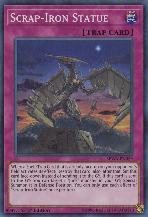 Scrap-Iron Statue [SPWA-EN059] Super Rare | L.A. Mood Comics and Games