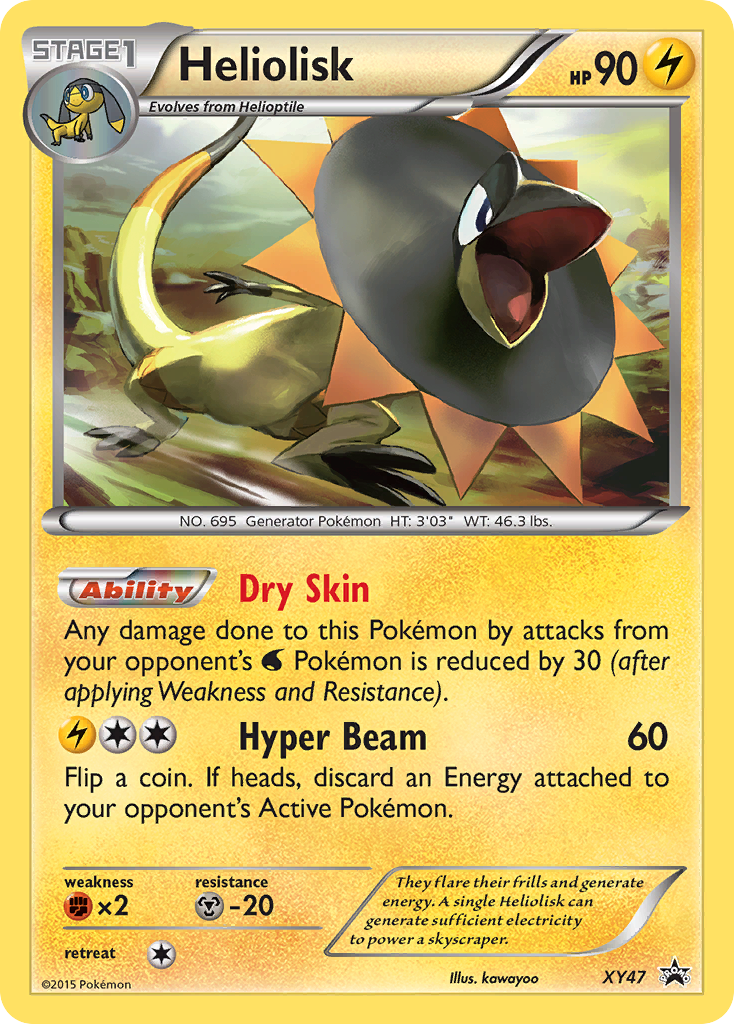 Heliolisk (XY47) [XY: Black Star Promos] | L.A. Mood Comics and Games