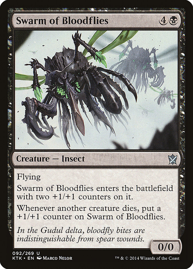 Swarm of Bloodflies [Khans of Tarkir] | L.A. Mood Comics and Games