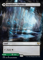 Darkbore Pathway // Slitherbore Pathway (Borderless Alternate Art) [Kaldheim] | L.A. Mood Comics and Games