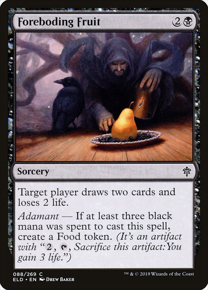 Foreboding Fruit [Throne of Eldraine] | L.A. Mood Comics and Games