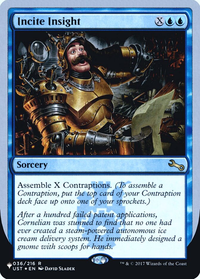 Incite Insight (Unfinity Foil Edition) [The List] | L.A. Mood Comics and Games