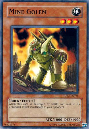 Mine Golem [DR3-EN198] Common | L.A. Mood Comics and Games