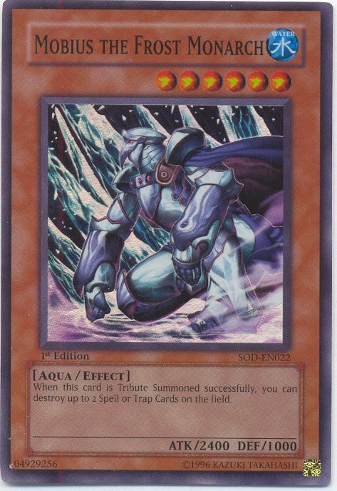 Mobius the Frost Monarch [SOD-EN022] Super Rare | L.A. Mood Comics and Games
