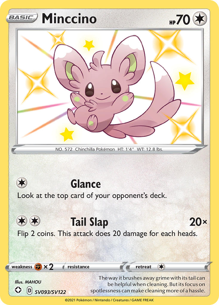 Minccino (SV093/SV122) [Sword & Shield: Shining Fates] | L.A. Mood Comics and Games