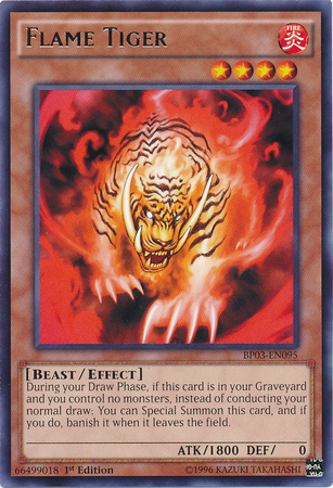 Flame Tiger [BP03-EN095] Rare | L.A. Mood Comics and Games