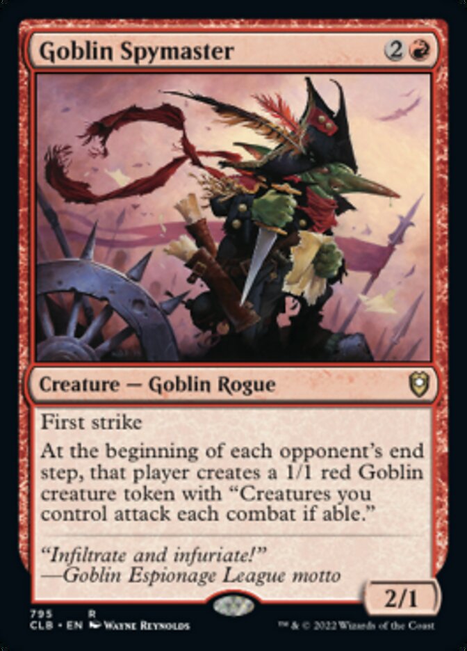Goblin Spymaster [Commander Legends: Battle for Baldur's Gate] | L.A. Mood Comics and Games