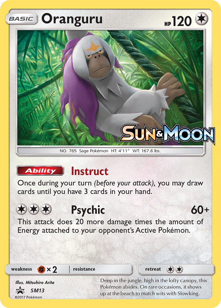 Oranguru (SM13) [Sun & Moon: Black Star Promos] | L.A. Mood Comics and Games