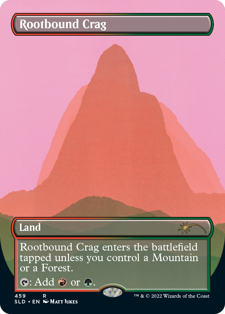 Rootbound Crag (Borderless) [Secret Lair Drop Series] | L.A. Mood Comics and Games