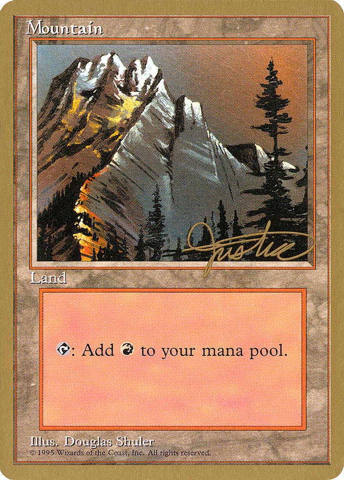 Mountain (mj373) (Mark Justice) [Pro Tour Collector Set] | L.A. Mood Comics and Games