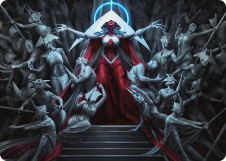 Elesh Norn, Mother of Machines Art Card [Phyrexia: All Will Be One Art Series] | L.A. Mood Comics and Games